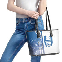 Honduras Football Leather Tote Bag Los Catrachos Soccer - Road To Champion