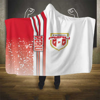 Peru Football Hooded Blanket La Bicolor Soccer - Road To Champion