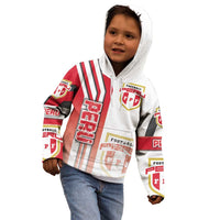 Peru Football Kid Hoodie La Bicolor Soccer - Road To Champion