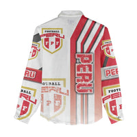 Peru Football Women Casual Shirt La Bicolor Soccer - Road To Champion