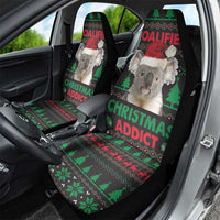 Cute Koala Car Seat Cover Koalified Christmas Addict - Wonder Print Shop