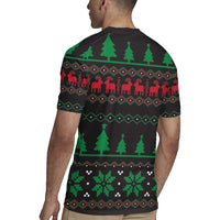 Cute Koala Rugby Jersey Koalified Christmas Addict - Wonder Print Shop