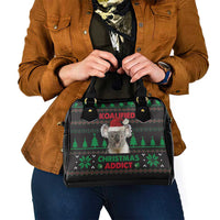Cute Koala Shoulder Handbag Koalified Christmas Addict