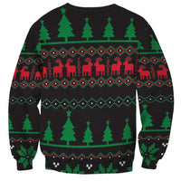 Cute Koala Sweatshirt Koalified Christmas Addict - Wonder Print Shop