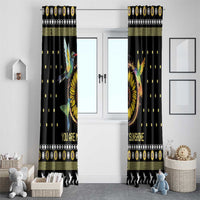 Hummingbird Sunflower Christmas Window Curtain You Are My Sunshine - Wonder Print Shop