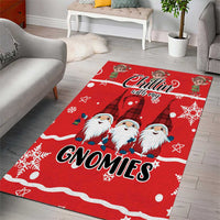 Chillin With My Gnomies Area Rug Merry Christmas - Wonder Print Shop