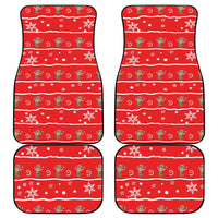 Chillin With My Gnomies Car Mats Merry Christmas - Wonder Print Shop