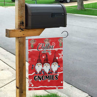 Chillin With My Gnomies Garden Flag Merry Christmas - Wonder Print Shop