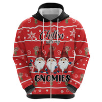 Chillin With My Gnomies Hoodie Merry Christmas - Wonder Print Shop