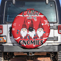 Chillin With My Gnomies Spare Tire Cover Merry Christmas - Wonder Print Shop