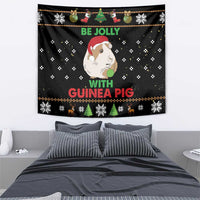 Guinea Pig Christmas Tapestry Be Jolly With Guinea Pig - Wonder Print Shop
