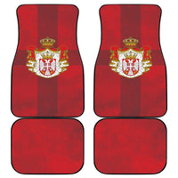Serbia Car Mats Serbian Cross Eagle Tattoo