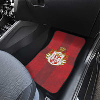 Serbia Car Mats Serbian Cross Eagle Tattoo