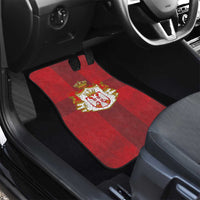 Serbia Car Mats Serbian Cross Eagle Tattoo