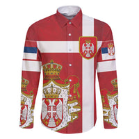 Serbia Family Matching Tank Maxi Dress and Hawaiian Shirt Serbian Cross Eagle Tattoo