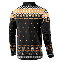 I Said I Cast Fireball Christmas Button Sweatshirt I Said I Cast Fireball - Wonder Print Shop