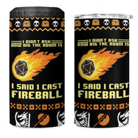 I Said I Cast Fireball Christmas 4 in 1 Can Cooler Tumbler - Wonder Print Shop