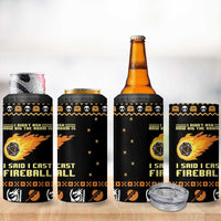 I Said I Cast Fireball Christmas 4 in 1 Can Cooler Tumbler - Wonder Print Shop