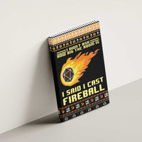 I Said I Cast Fireball Christmas Canvas Wall Art I Said I Cast Fireball - Wonder Print Shop