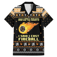 I Said I Cast Fireball Christmas Family Matching Mermaid Dress and Hawaiian Shirt I Said I Cast Fireball - Wonder Print Shop