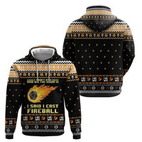 I Said I Cast Fireball Christmas Hoodie I Said I Cast Fireball - Wonder Print Shop