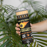 I Said I Cast Fireball Christmas Skinny Tumbler - Wonder Print Shop