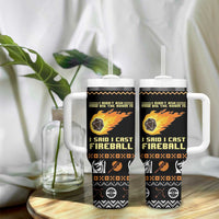 I Said I Cast Fireball Christmas Tumbler With Handle - Wonder Print Shop
