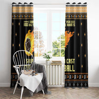I Said I Cast Fireball Christmas Window Curtain I Said I Cast Fireball - Wonder Print Shop