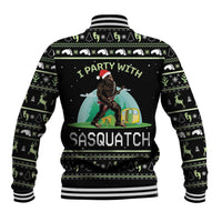 I'm Party With Sasquatch Camping Baseball Jacket I'm Party With Sasquatch - Wonder Print Shop