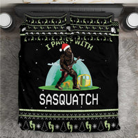 I'm Party With Sasquatch Camping Bedding Set I'm Party With Sasquatch - Wonder Print Shop