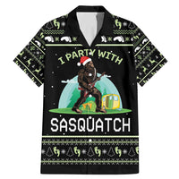 I'm Party With Sasquatch Camping Family Matching Mermaid Dress and Hawaiian Shirt I'm Party With Sasquatch - Wonder Print Shop