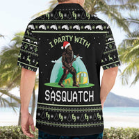 I'm Party With Sasquatch Camping Hawaiian Shirt I'm Party With Sasquatch - Wonder Print Shop