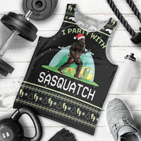 I'm Party With Sasquatch Camping Men Tank Top I'm Party With Sasquatch - Wonder Print Shop