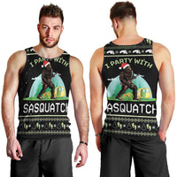 I'm Party With Sasquatch Camping Men Tank Top I'm Party With Sasquatch - Wonder Print Shop