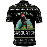 I'm Party With Sasquatch Camping Polo Shirt I'm Party With Sasquatch - Wonder Print Shop