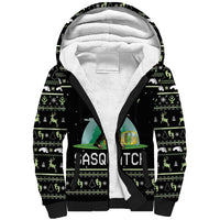 I'm Party With Sasquatch Camping Sherpa Hoodie I'm Party With Sasquatch - Wonder Print Shop