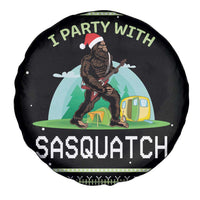 I'm Party With Sasquatch Camping Spare Tire Cover I'm Party With Sasquatch - Wonder Print Shop