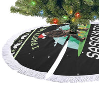 Christmas Im Party With Sasquatch Camping Tree Skirt - Wonder Print Shop