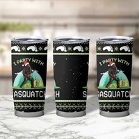 Christmas Im Party With Sasquatch Camping Tumbler Cup - Wonder Print Shop