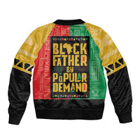 Black Father By Popular Demand African Bomber Jacket - Wonder Print Shop