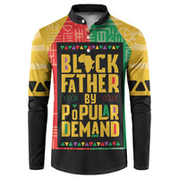 Black Father By Popular Demand African Button Sweatshirt - Wonder Print Shop