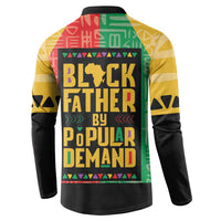 Black Father By Popular Demand African Button Sweatshirt - Wonder Print Shop