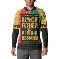 Black Father By Popular Demand African Button Sweatshirt - Wonder Print Shop