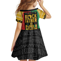Black Father By Popular Demand African Family Matching Short Sleeve Bodycon Dress and Hawaiian Shirt - Wonder Print Shop
