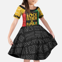 Black Father By Popular Demand African Kid Short Sleeve Dress - Wonder Print Shop