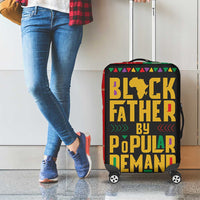 Black Father By Popular Demand African Luggage Cover - Wonder Print Shop