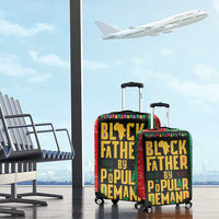 Black Father By Popular Demand African Luggage Cover - Wonder Print Shop