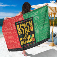 Black Father By Popular Demand African Sarong - Wonder Print Shop