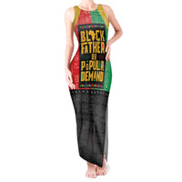 Black Father By Popular Demand African Tank Maxi Dress - Wonder Print Shop