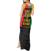 Black Father By Popular Demand African Tank Maxi Dress - Wonder Print Shop